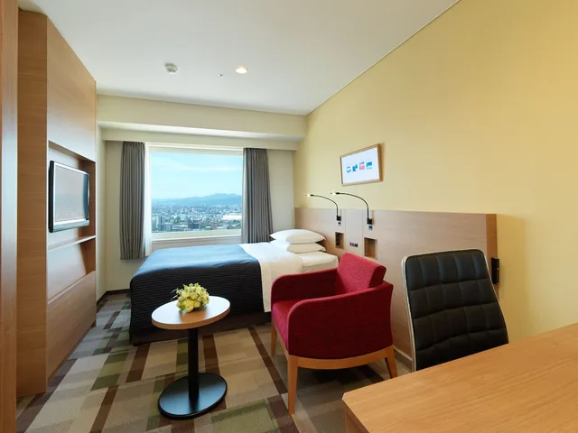 غرفة قياسية مفردة بسرير مزدوج، Hotel Emisia Sapporo 1/3