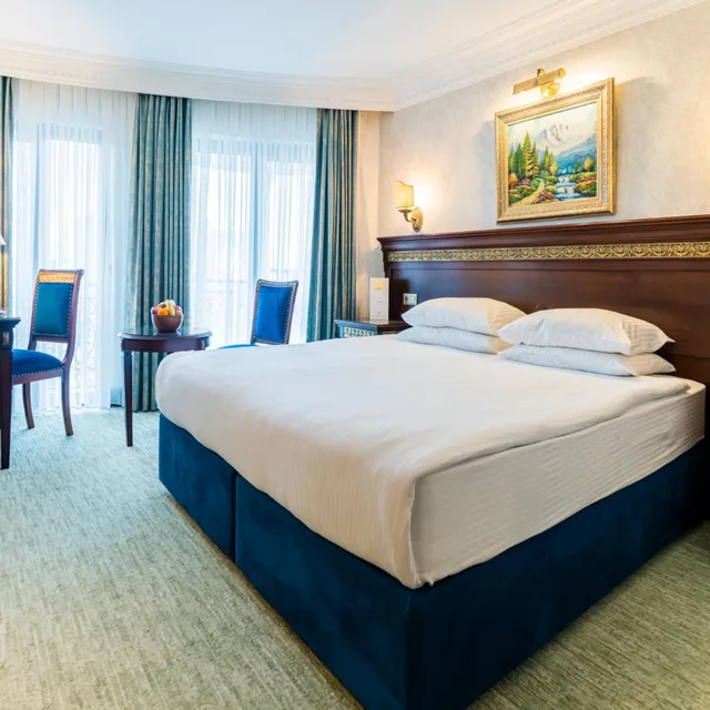 غرفة ديلوكس بسرير مزدوج بشرفة، Ilci Residence Hotel 1/6