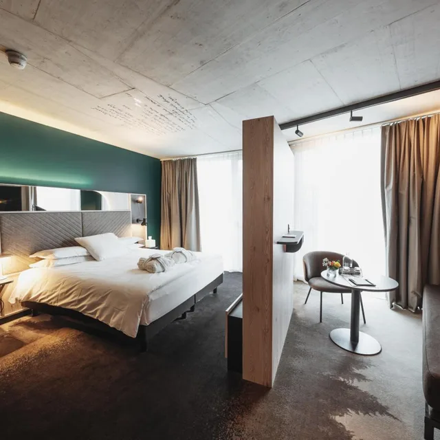 جناح جونيور بسرير كينج بمنطقة جلوس، Mercure Hotel Delemont 2/10