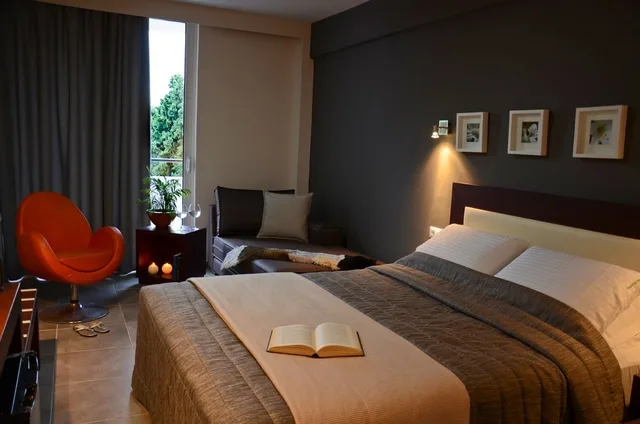 غرفة قياسية بسريرين منفصلين، Amphitryon City Hotel 4/9