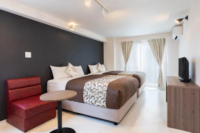 استوديو بسريرين منفصلين، Hotel Mr.Kinjo Golden Cats 1/1