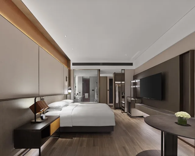 غرفة كلوب بسرير كينج، Hyatt Regency Shanghai Songjiang 2/3