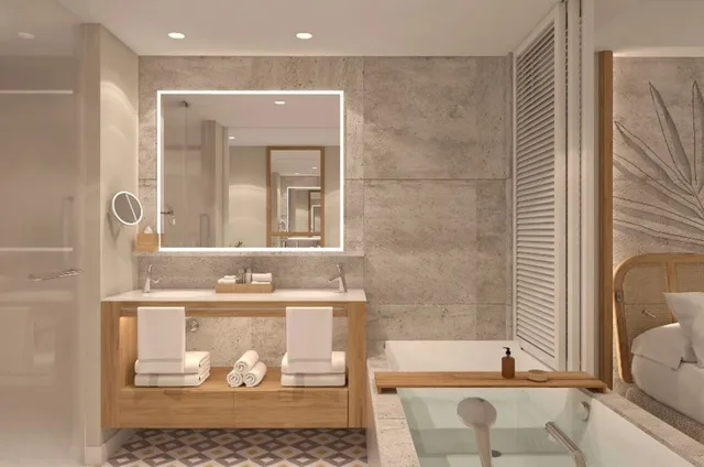 جناح جونيور بإطلالة على الحديقة، Dreams Playa Esmeralda Resort & Spa 4/4