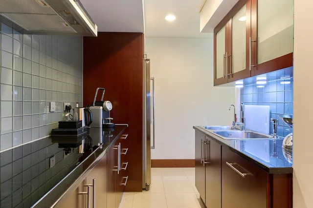 إقامة بسرير فردي بغرفتي نوم بجاكوزي، Jumeirah Living - World Trade Centre Residence 8/9
