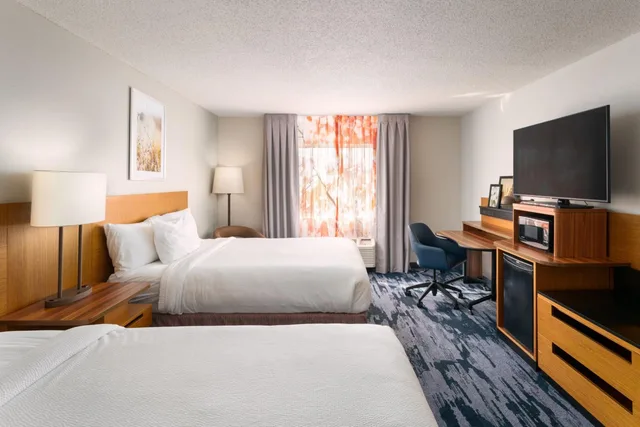 غرفة بسريرين مزدوجين، Fairfield Inn Tallahassee North/I-10 4/10