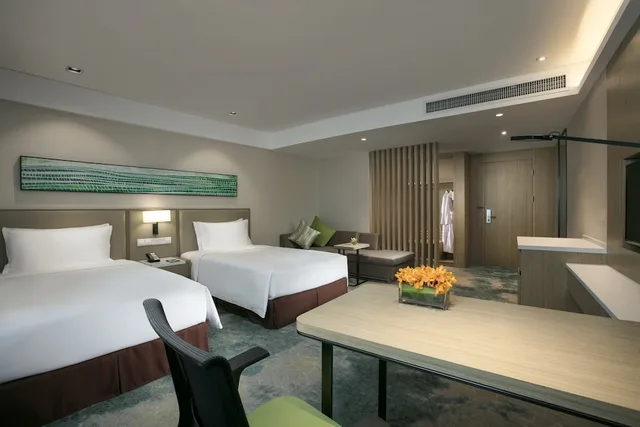غرفة بريميوم بسريرين منفصلين، Holiday Inn Hangzhou Gongshu 3/9