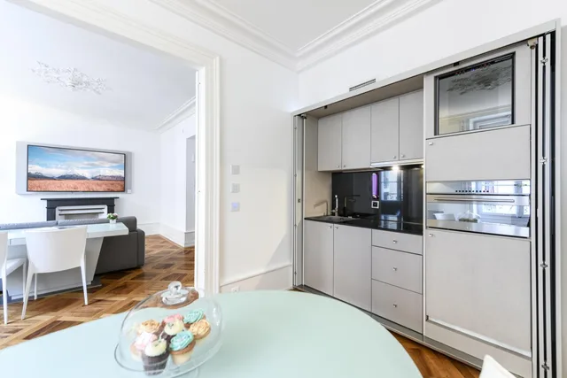 شقة بسريرين كوين بغرفتي نوم مع أريكة، Swiss Luxury Apartments 3/5