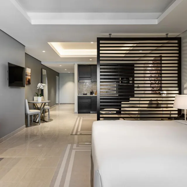 Palm, Beach, Deluxe, Studio, King Bed, Skyline View، Wyndham Residences The Palm 1/3