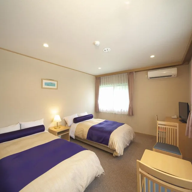 غرفة بسريرين منفصلين بإطلالة على الجبل، Kichimu Hotel (ex. Michitekuru Kokoro No Yado Kichimu) 3/7