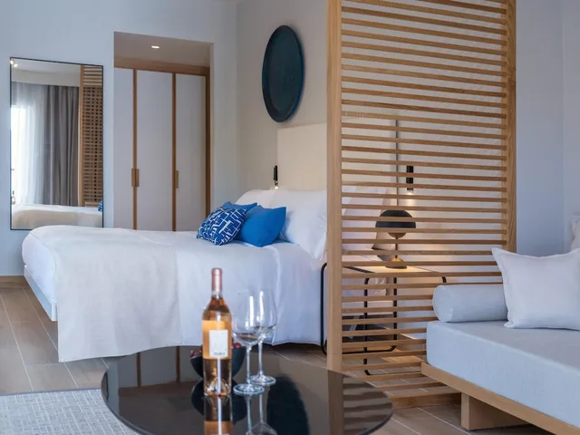 Zen, Retreat, King Bed, Inland View, Sofa، Domes Noruz Kassandra - Adults-Only 6/8