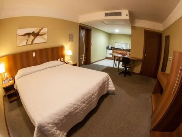 غرفة ديلوكس بسرير مزدوج، Tri Hotel Executive Caxias 2/3