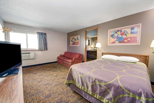 جناح استوديو بسرير كوين، Super 8 by Wyndham Indianapolis/Emerson Ave 1/5
