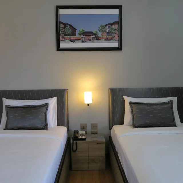 Standard, Twin Beds, The Mira Hotel Chiang Rai 4/10