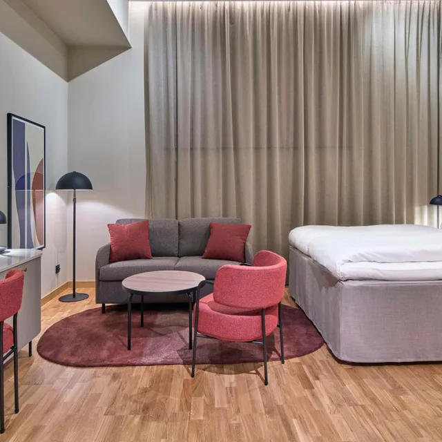 Family, Double Bed, No Window، Scandic Norra Bantorget 3/4