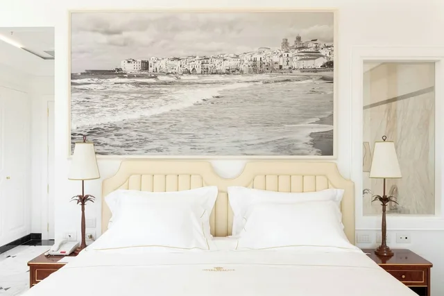 جناح جونيور بسرير كينج بإطلالة على البحر بشرفة، Ortea Palace Hotel, Sicily, Autograph Collection 3/8
