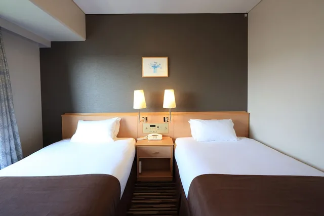 غرفة قياسية بسريرين منفصلين للمدخنين، Smile Hotel Tokushima 1/2