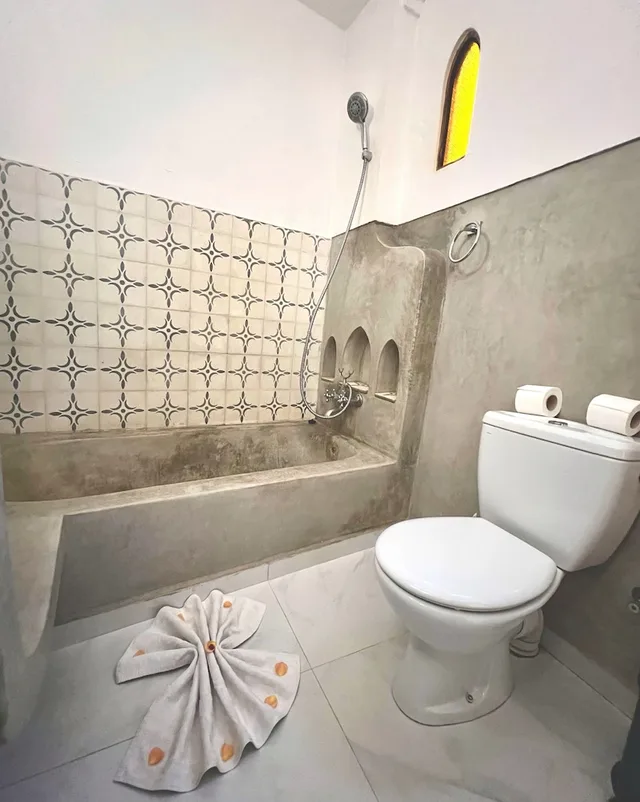 غرفة ديلوكس بسرير مزدوج بحمام خاص، Riad Jnan el Cadi 7/10