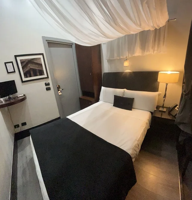 غرفة اقتصادية بسرير فردي، Hotel Giuggioli 3/9