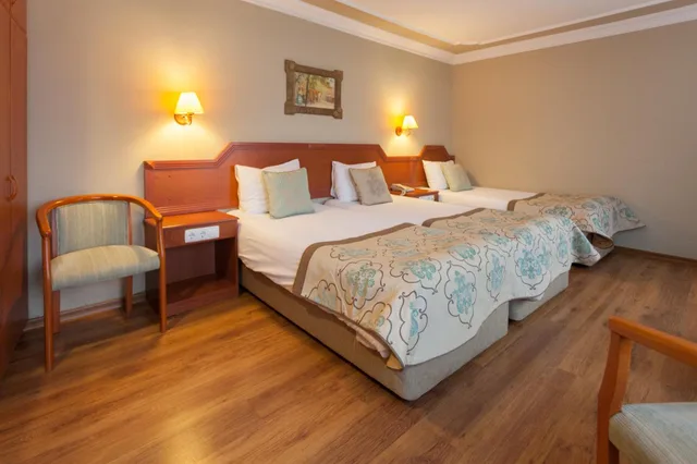 غرفة قياسية ثلاثية بثلاثة أسرّة، Boyuguzel Thermal Otel 1/1