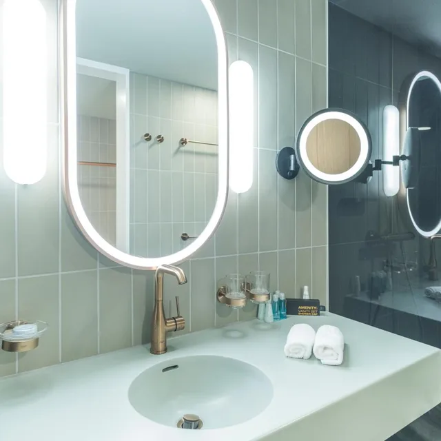 غرفة بريميير بسرير كينج بشرفة، Swissotel Kursaal Bern 6/8