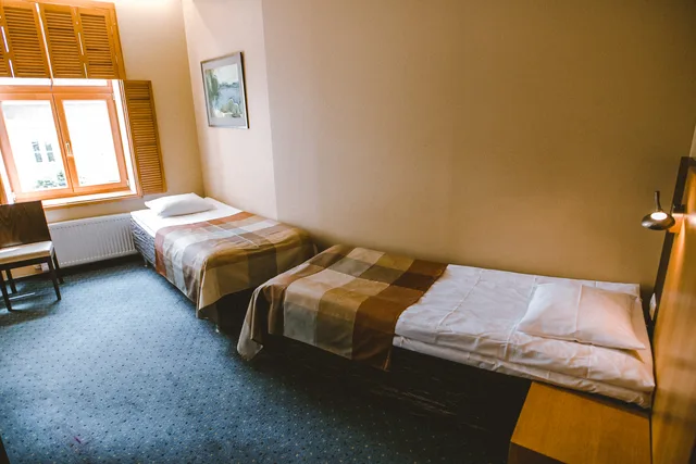 غرفة قياسية بسرير مزدوج أو سريرين منفصلين، Hanza Hotel 2/2