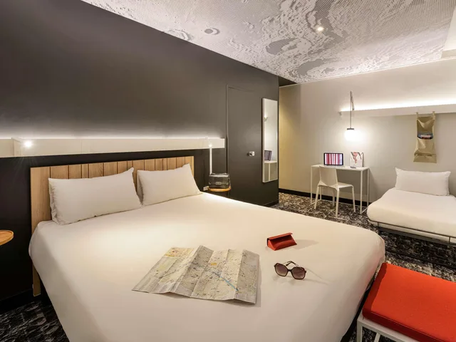 غرفة بسرير مزدوج، Ibis Paris Gare De L Est 10Eme 1/2