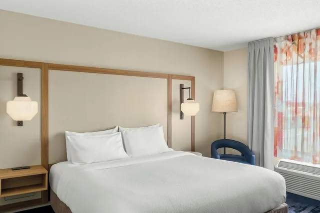 استوديو بسرير كينج مع أريكة، Fairfield Inn And Suites Marion 2/5