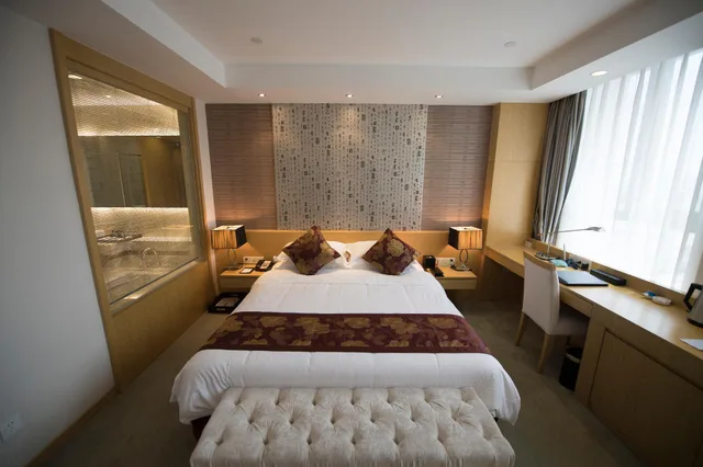 غرفة سوبيريور بسرير كوين، Suzhou Sun Plaza Hotel 1/2