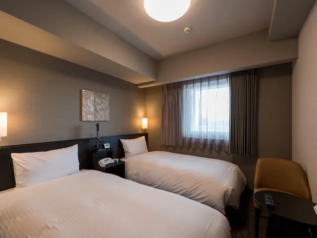 Room, Twin Beds, Electronic Cigarette Only, Smoking، Hotel Route-Inn Grand Tokyo Asakusabashi 1/2