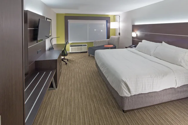Leisure, King Bed، Holiday Inn Express Suites Indianapolis Nw Whitestown 1/3