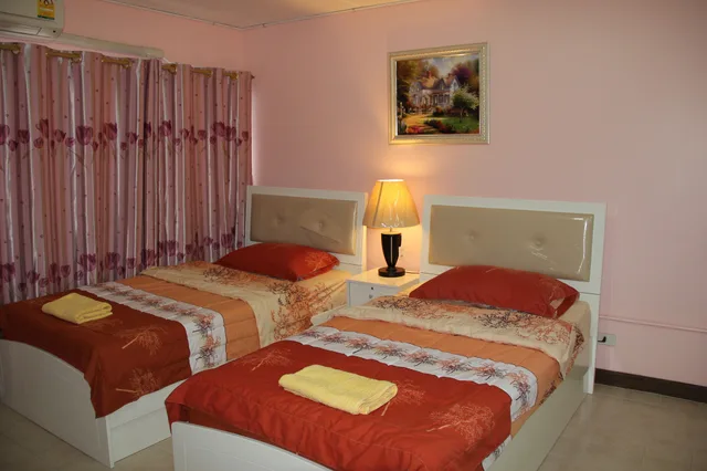 غرفة قياسية بسريرين منفصلين، Sk Muangthongthani Apartment 3/5