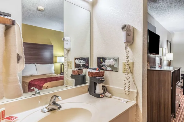 غرفة قياسية بسريرين مزدوجين، Econo Lodge Inn & Suites Mckinney - Plano North 3/3