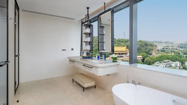 جناح بسرير فردي بغرفة نوم واحدة مع دخول صالة النادي، Xiamen Sm City By Ihg 3/4