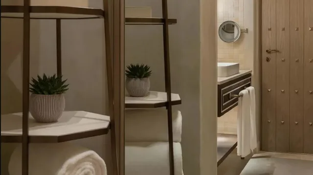 غرفة بسريرين منفصلين بإطلالة، Bab Al Shams Desert Resort and Spa 6/8