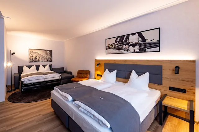 غرفة سوبيريور بسرير كينج مع أريكة، MK hotel Passau 1/7