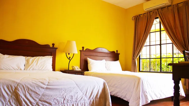 غرفة بسريرين، VILLA TERRA HOTEL 1/7