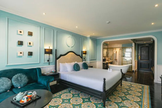 استوديو بسرير كينج بإطلالة على المدينة بحوض استحمام، The Now Boutique Hotel 6/10