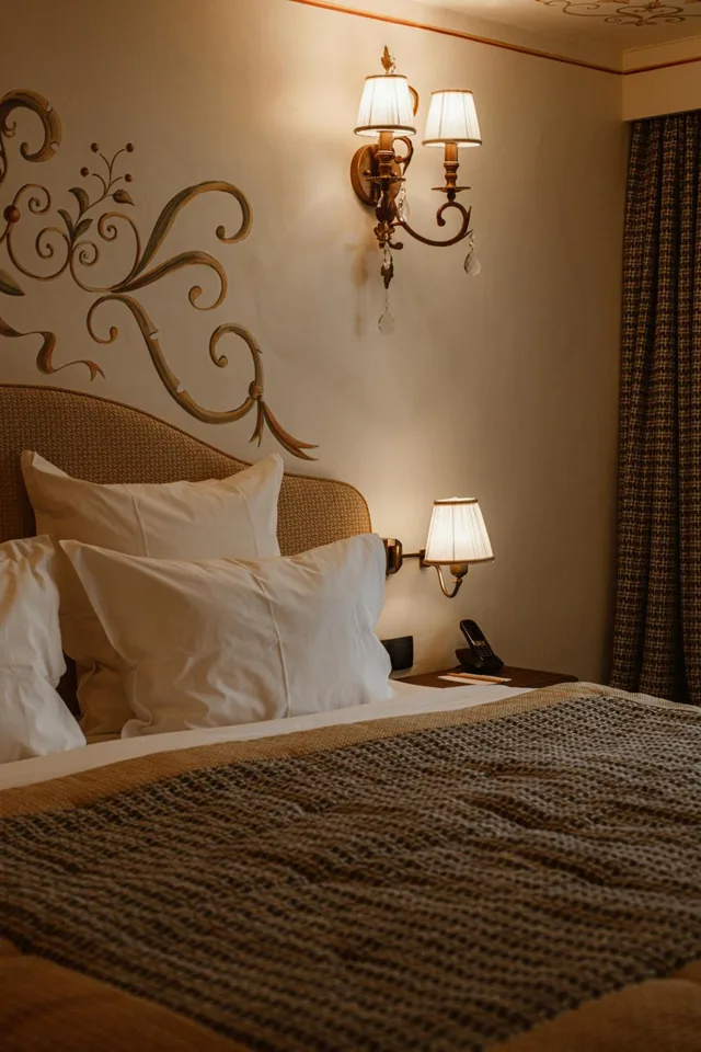 غرفة سوبيريور بسرير مزدوج بشرفة بإطلالة، Hotel de la Loze 10/10