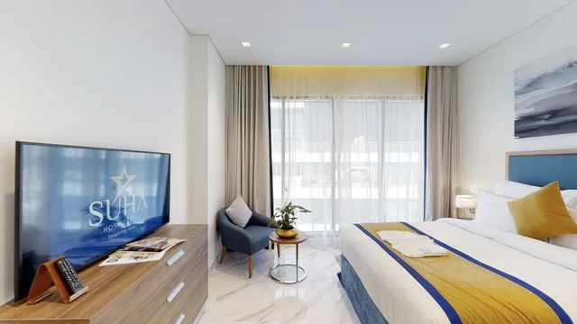شقة بسرير مزدوج بغرفة نوم واحدة، SUHA Bur Dubai 1/6