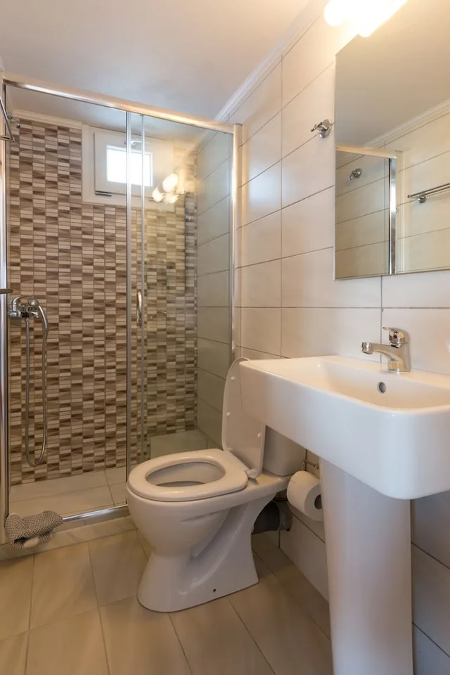 استوديو بسرير مزدوج وسرير فردي بإطلالة على البحر، Socrates Apartments &amp; Restaurant 5/7