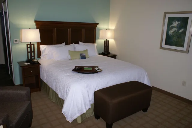 استوديو بسريرين مزدوجين، Hampton Inn Suites Center TX 1/2