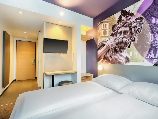 غرفة بسرير مزدوج، B&B Hotel Augsburg-West 8/10
