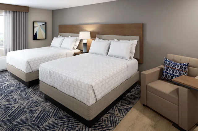 جناح استوديو بسريرين كوين لذوي الإعاقة، Candlewood Suites Stafford Quantico 1/2