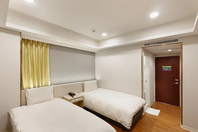 غرفة تنفيذية بسريرين منفصلين وسرير كينج، Taichung Kiwi Express Hotel-Fengjia 9/10