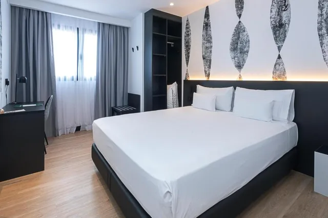 غرفة كلاسيكية مفردة بسرير مزدوج، Hotel Sercotel Plana Suites 1/1