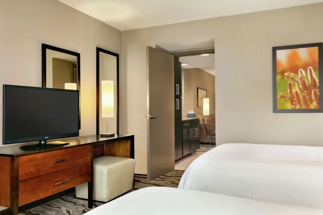 جناح بسريرين كوين بغرفتين مع أريكة، Embassy Suites Chattanooga / Hamilton Place 2/6