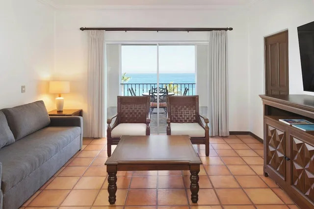 جناح بسرير كينج بإطلالة على البحر بشرفة بغرفة نوم واحدة، Hacienda Del Mar Los Cabos Resort Villas And Golf 2/3