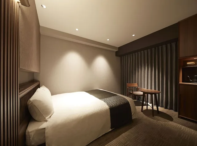 غرفة مفردة بسرير مزدوج، Hotel Trad Hakata 2/3
