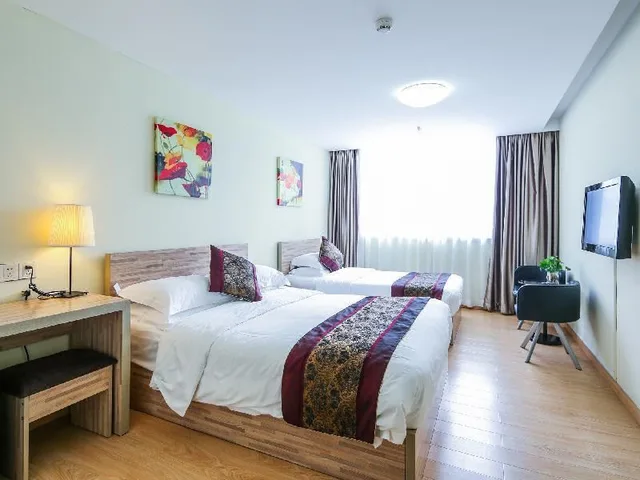 غرفة ديلوكس عائلية بسرير فردي، Baiyun City Hotel 1/1