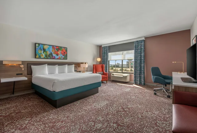 غرفة بسرير كينج لذوي الإعاقة، Hilton Garden Inn Dallas/Allen 1/2